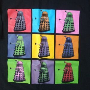 Doctor Who Dalek Pop Art Graphic T-Shirt